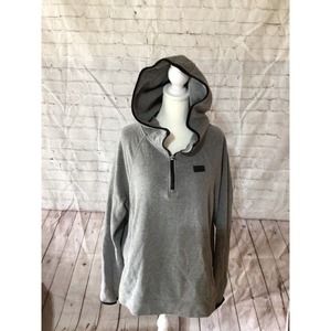 Abercrombie & Fitch quarter zip‎ pullover hoodie women’s large